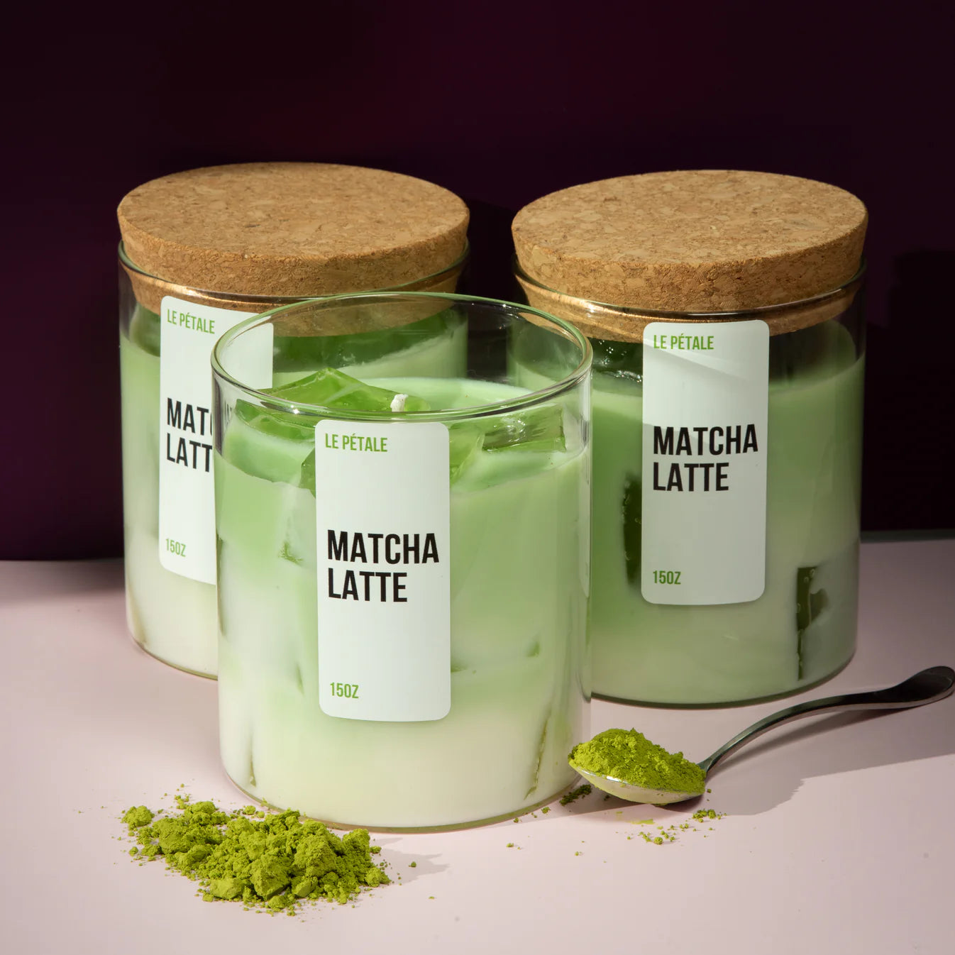 Bougie "Latte au matcha"
