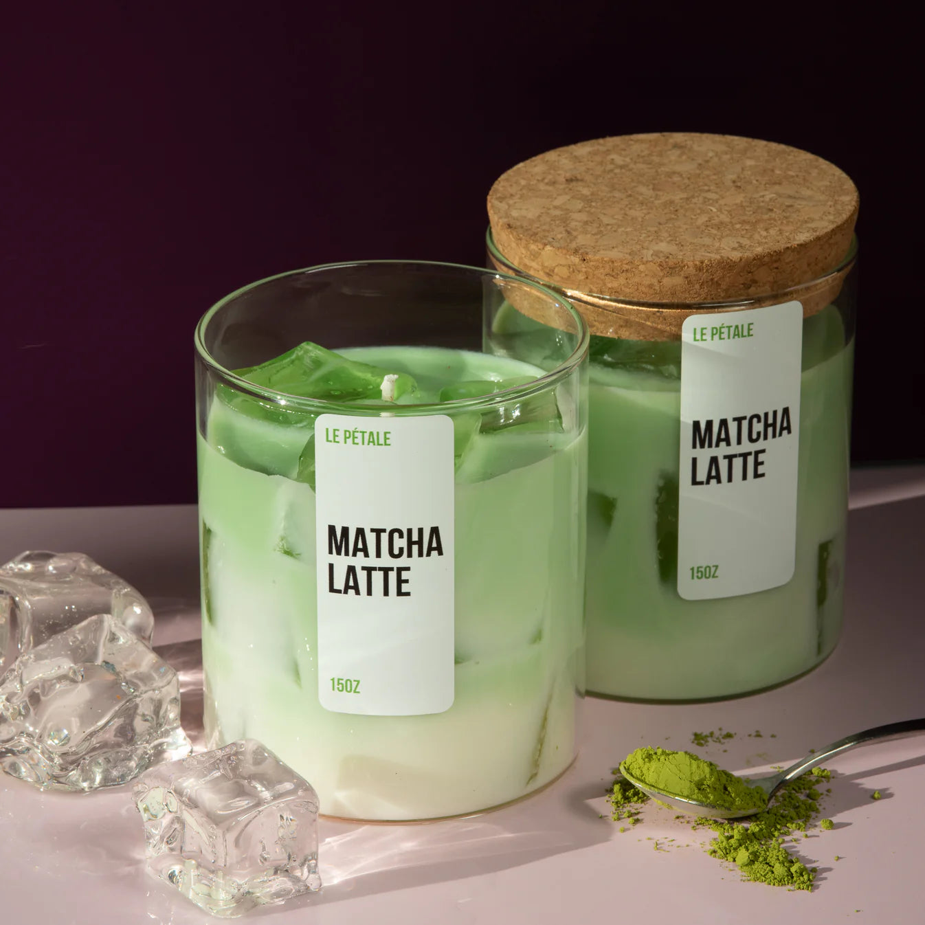 Bougie "Latte au matcha"